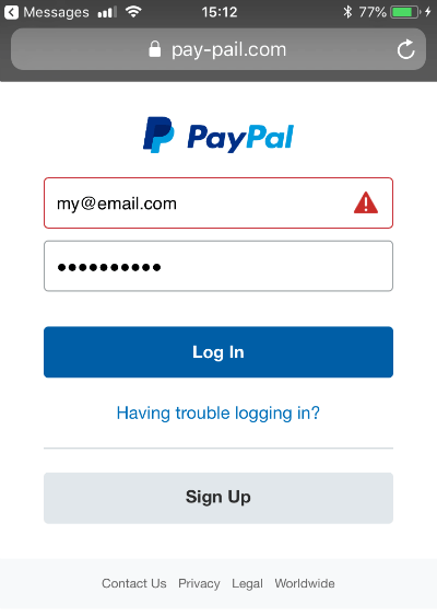 Fake PayPal Logo - Watch Out for This New PayPal Text Message Scam