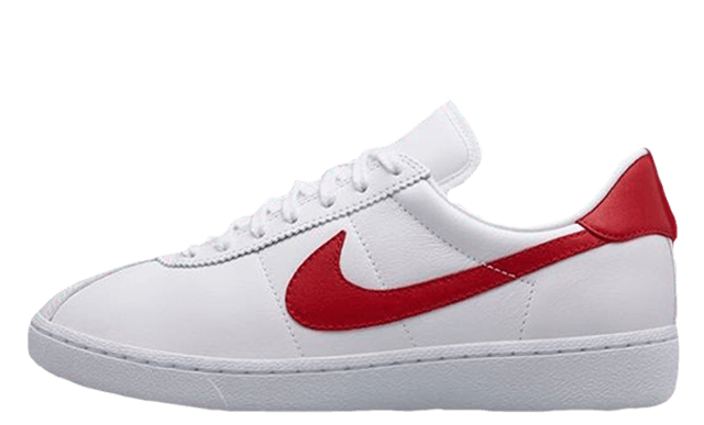 Red White Nike Logo - NikeLAB Bruin Leather Red. The Sole Supplier