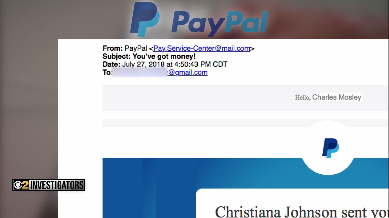 Fake PayPal Logo - Scammers Target PayPal Users With Bogus Emails; 'It Just Blows My ...