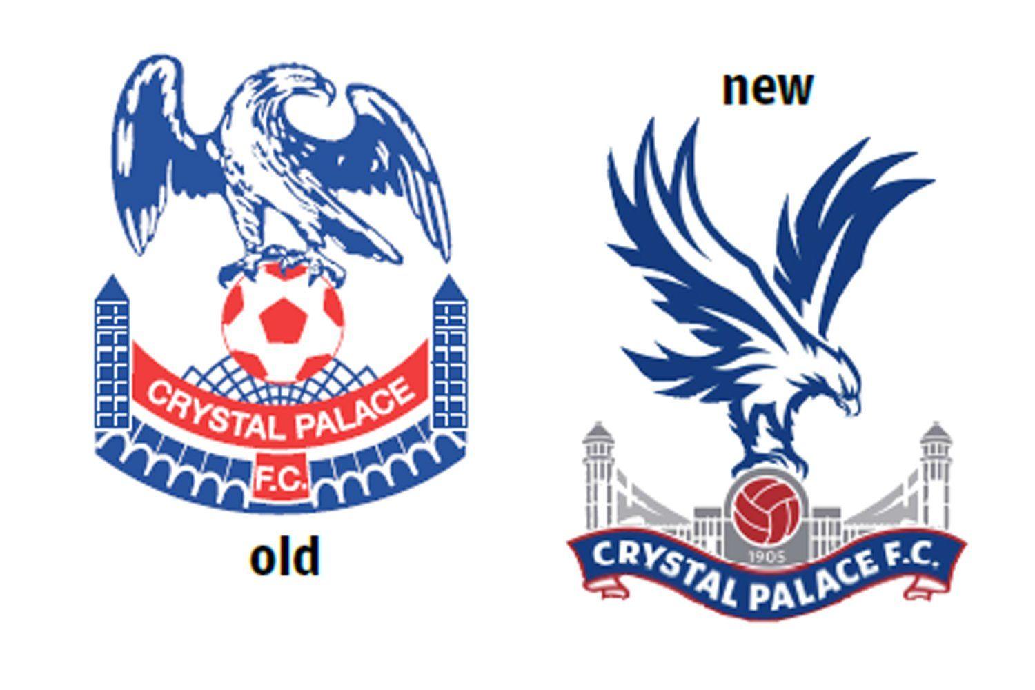 New Crystal Palace Logo - Crest fallen? The changing faces of London's Premier League clubs ...