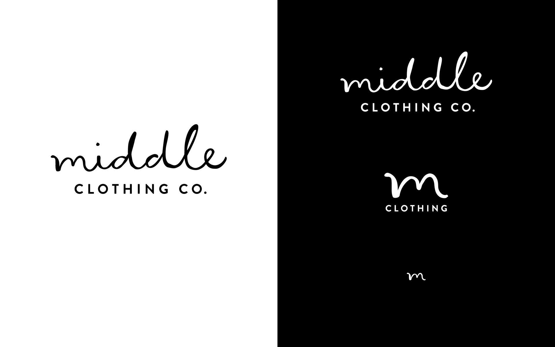 The Middle Logo - It's Annica! - The Middle Clothing Co. | logo design