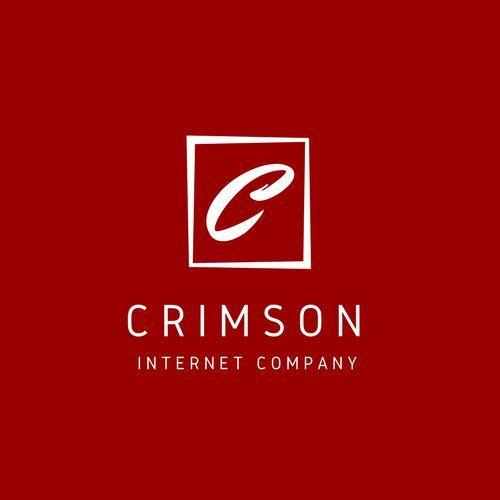Maroon Company Logo - Crimson Square Internet Logo - Templates by Canva