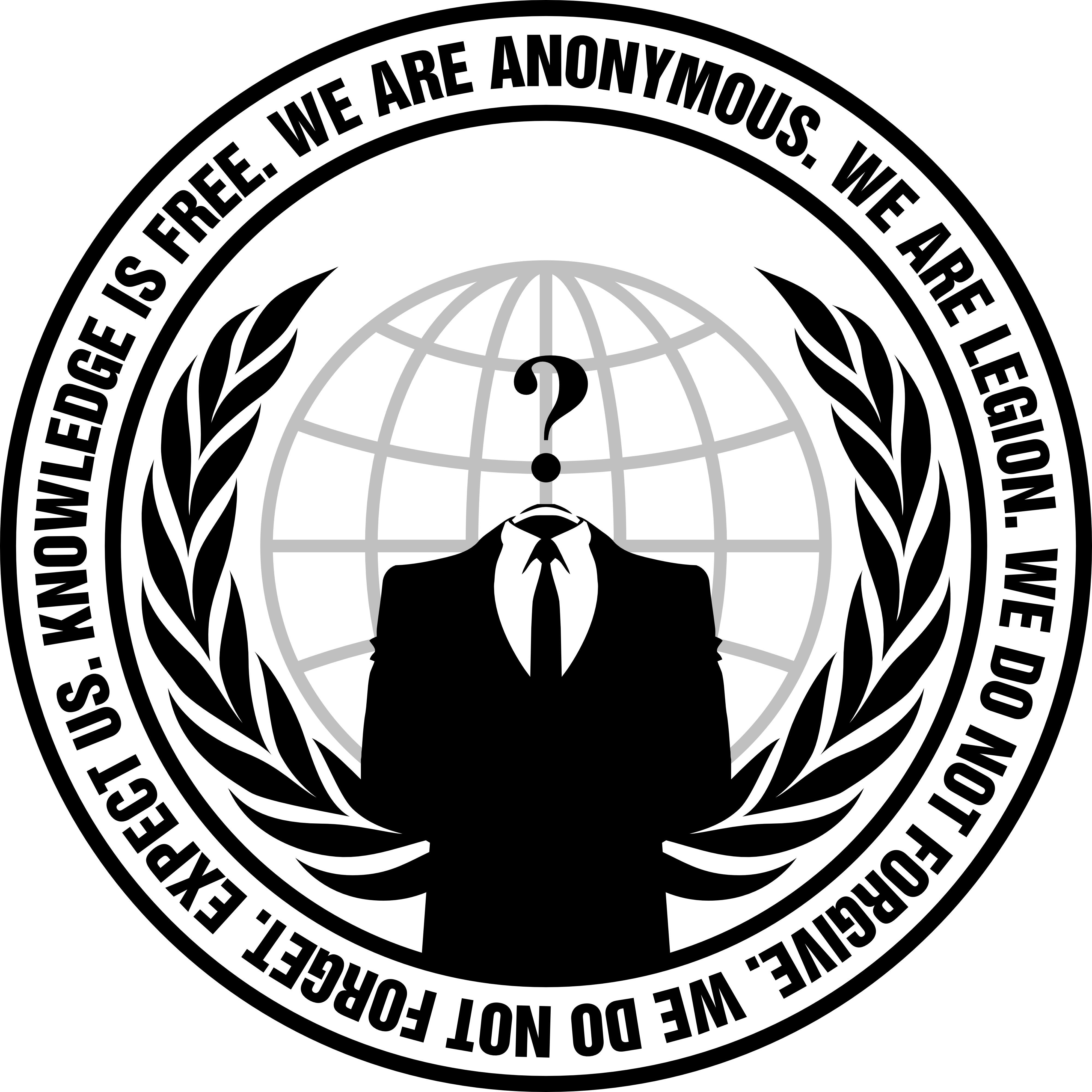 Anonymous Logo - Logo Anonymous PNG Transparent Logo Anonymous.PNG Images. | PlusPNG
