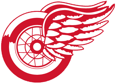 Red Hockey Logo - Detroit Red Wings NHL Hockey Team Logos: 1931 - 1933