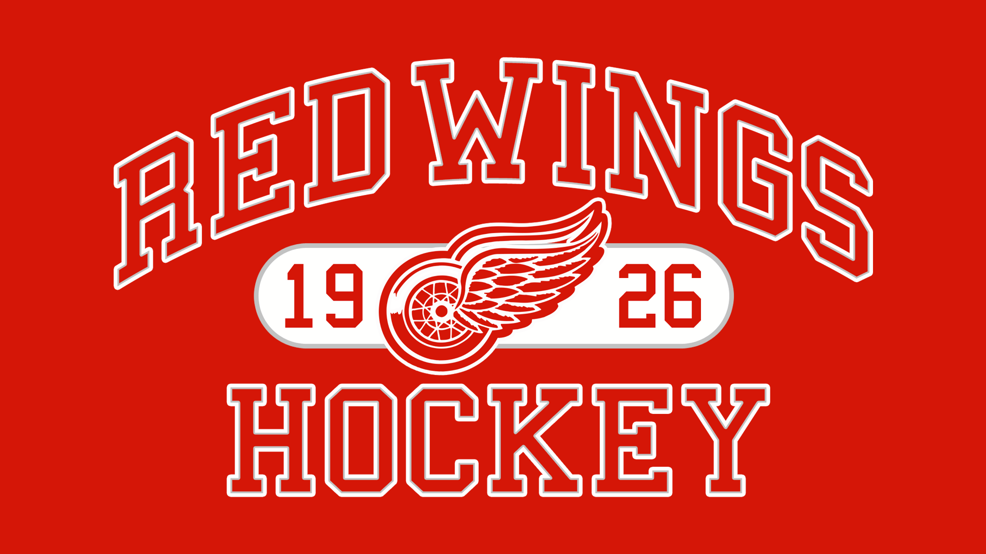 Red Hockey Logo - red wings wallpaper | Detroit Red Wings Desktop Wallpaper Collection ...