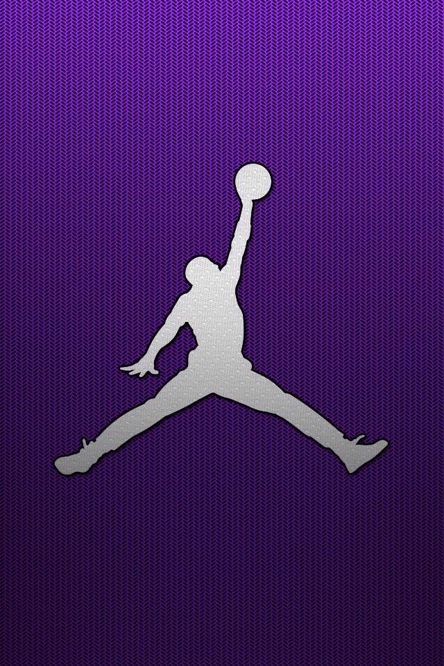 Purple Jordan Logo - Purple Jordan Wallpaper Background | iPod Backgrounds/Wallpapers ...