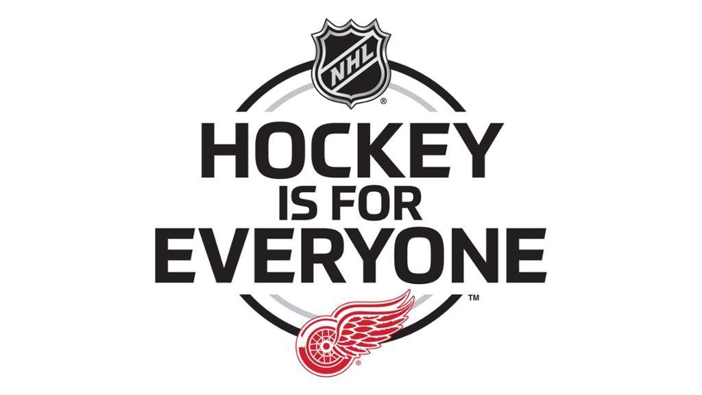 Red Wings Hockey Logo - Red Wings to celebrate Hockey Is For Everyone month
