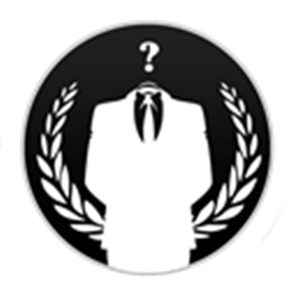 Anonymous Logo - Black Anonymous Logo