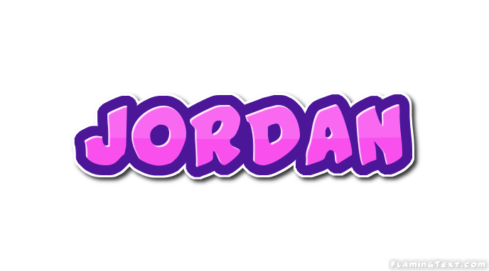 Purple Jordan Logo - Jordan Logo | Free Name Design Tool from Flaming Text