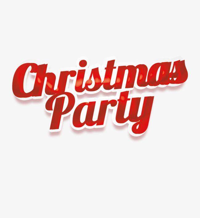 Christmas Party Logo - Christmas Party Wordart, Christmas, Party, Wordart PNG and PSD File ...