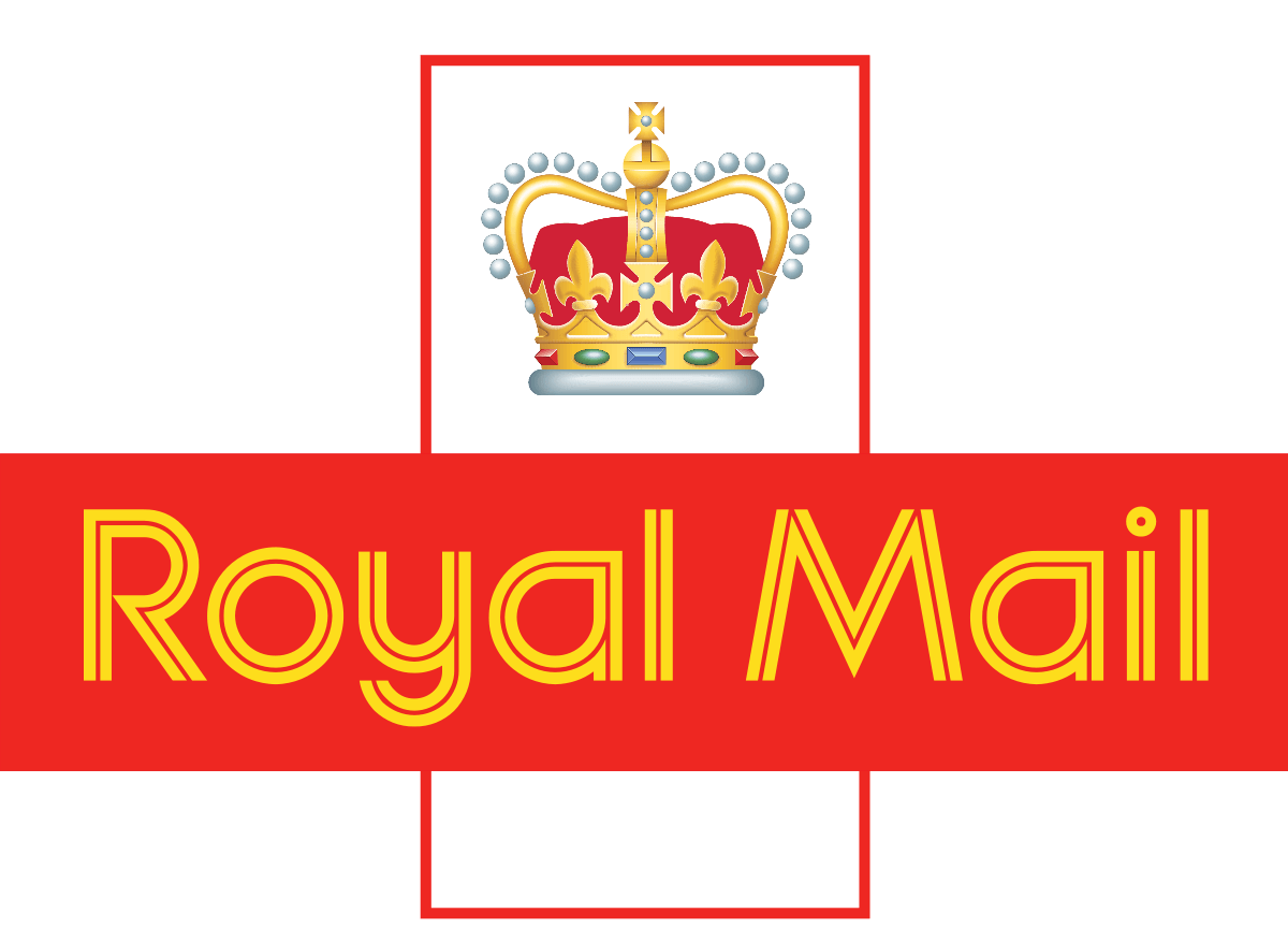 Crown Over a Red Box Logo - Royal Mail