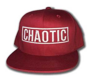 Crown Over a Red Box Logo - New CHAOTIC Box Logo Design RED Snapback Cap With Flat Brim Mens Hat ...