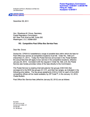 USPS Letterhead Logo