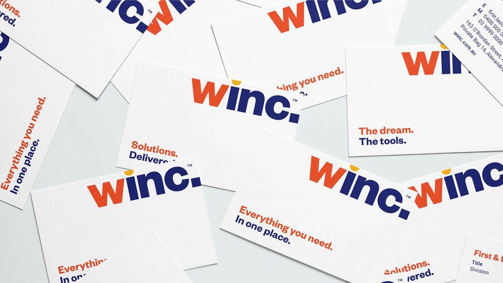 Staples New Logo - Brand New: New Name, Logo, and Identity for Winc by Futurebrand