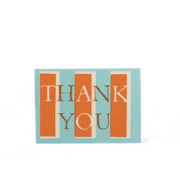 Turquoise and Orange Logo - Cambridge Imprint Card Thank You Orange and Turquoise | Cambridge ...