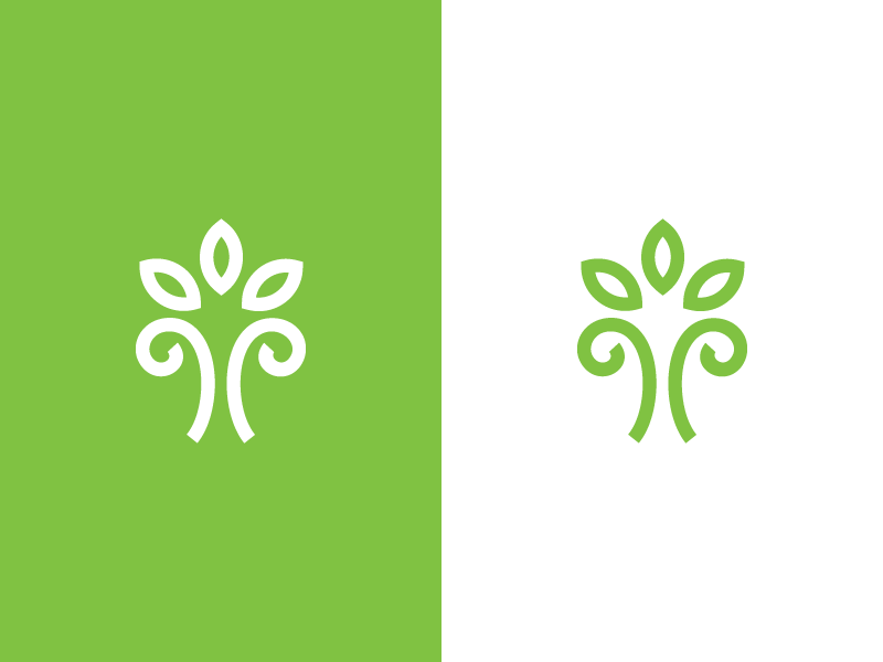 Organic Logo - tree / plant / organic / logo design by Deividas Bielskis. Dribbble