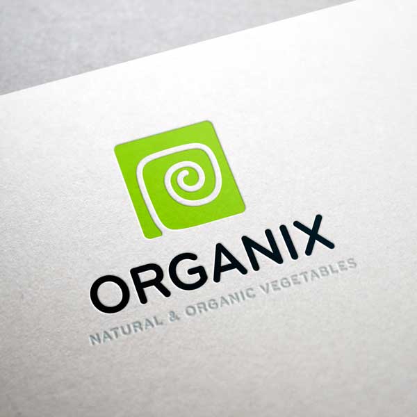 Organic Logo - Organic Logo Design - Buy Professional Logos for Sale at **£99**