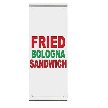 Red and Green Banner Restaurant Logo - Amazon.com : Fried Bologna Sandwich Red Green Bar Restaurant Double