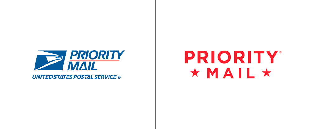 USPS Letterhead Logo - Reviewed: New Packaging for USPS Priority Mail | graphic design ...