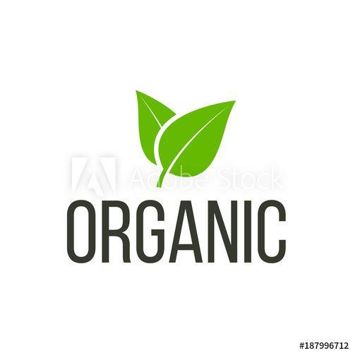Organic Logo - Organic logo isolated on white background. Bio logo. Vector stock ...