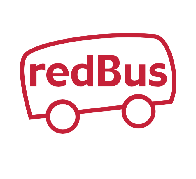 Red Bus Logo - Get FLAT ₹40 off on 2 Uber rides while traveling with redBus ...