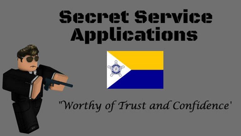 Secret Service Roblox Logo - Secret Service Applications System