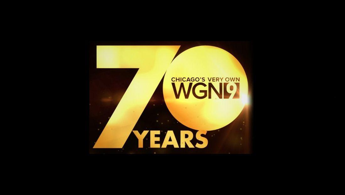 WGN Chicago Logo - Chicago's Very Own' marks 70th anniversary with gold - NewscastStudio