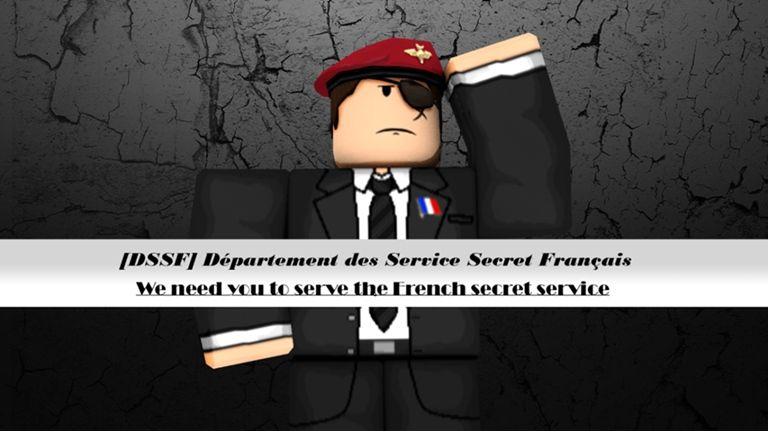 Secret Service Roblox Logo - DSSF] Département des Service Secret Français - Roblox
