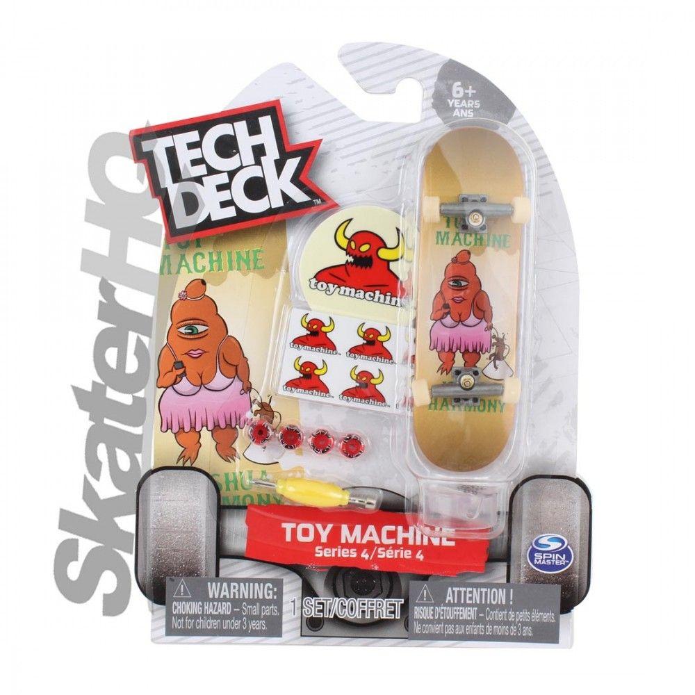 Small Toy Machine Logo - Tech Deck Toy Machine Harmony Fat Sect Series 4 Skater HQ