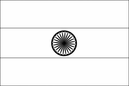 Indian Black and White Logo - National Flag of India Image, History of Indian Flag