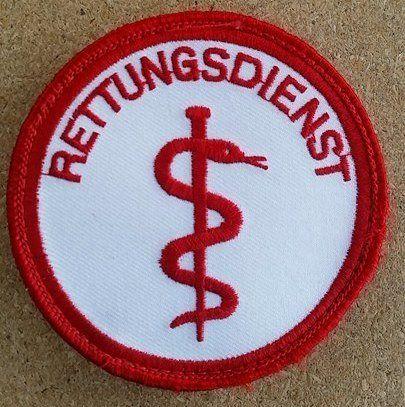 German Red Cross Logo - Red Cross Emergency Service Emblem Patch German Red Cross Insignia