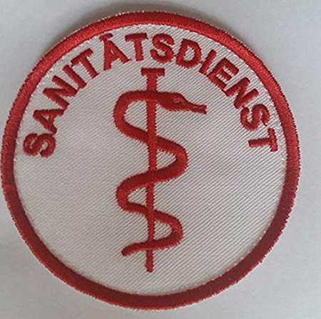 German Red Cross Logo - Red Cross Medical Service Emblem Patch German Red Cross Insignia MIH