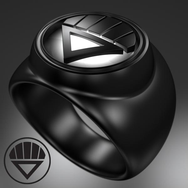 Green Lantern Black and White Logo - Black Lantern Power Ring | Green Lantern Wiki | FANDOM powered by Wikia