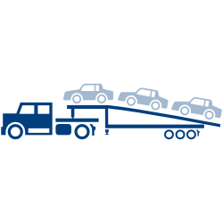 Car Transport Logo - Car Shipping Trailer Types Used by Crestline