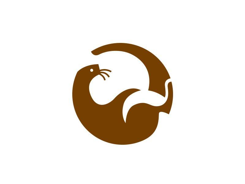 Otter Logo - Otter logo by Keith Greenstein | Dribbble | Dribbble