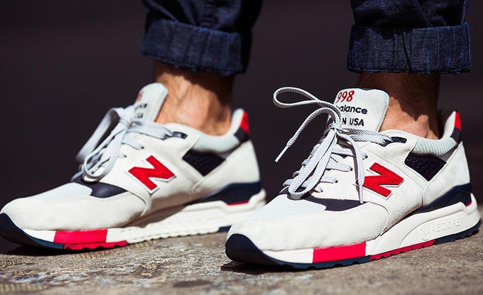 Cool New Balance Logo - These J.Crew x New Balance Sneakers Are Loaded With Patriotism ...