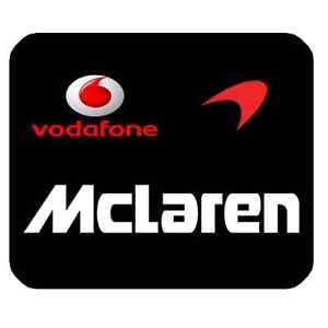 McLaren Vodafone Logo - Vodafone Mclaren Car Logo Mousepad on Design Mouse Pads Mats Distro ...