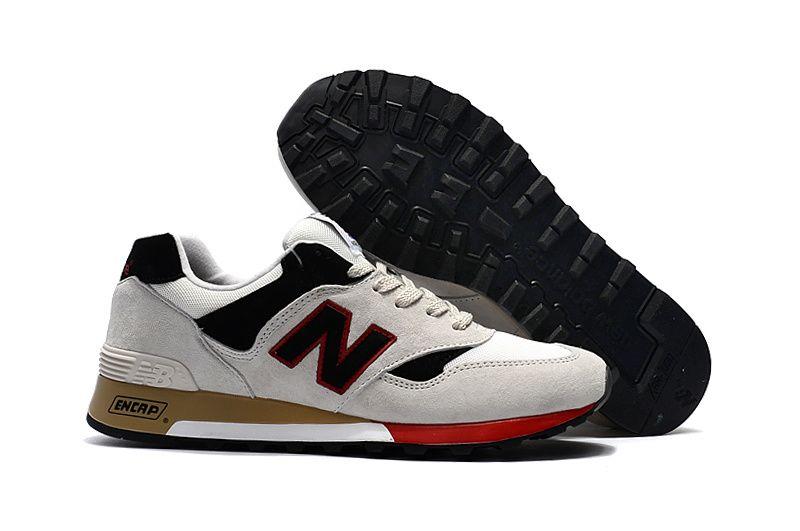 Cool New Balance Logo - New Balance 577 Unisex Shoes For Cheap Suedeh Beige Cool Grey