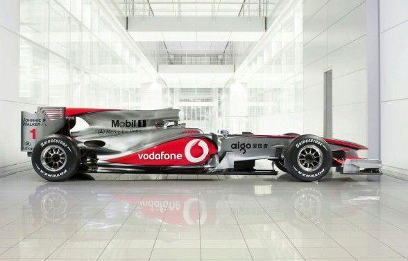 McLaren Vodafone Logo - A Vodafone logo on formula1 racing car. Unique way to promote logo ...