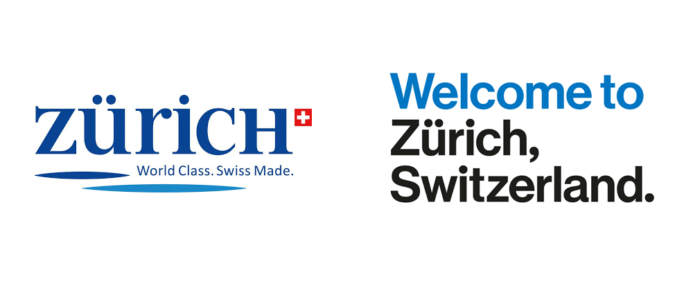 Swiss Brand Logo - Brand New: New Logo and Identity for Zürich Tourism
