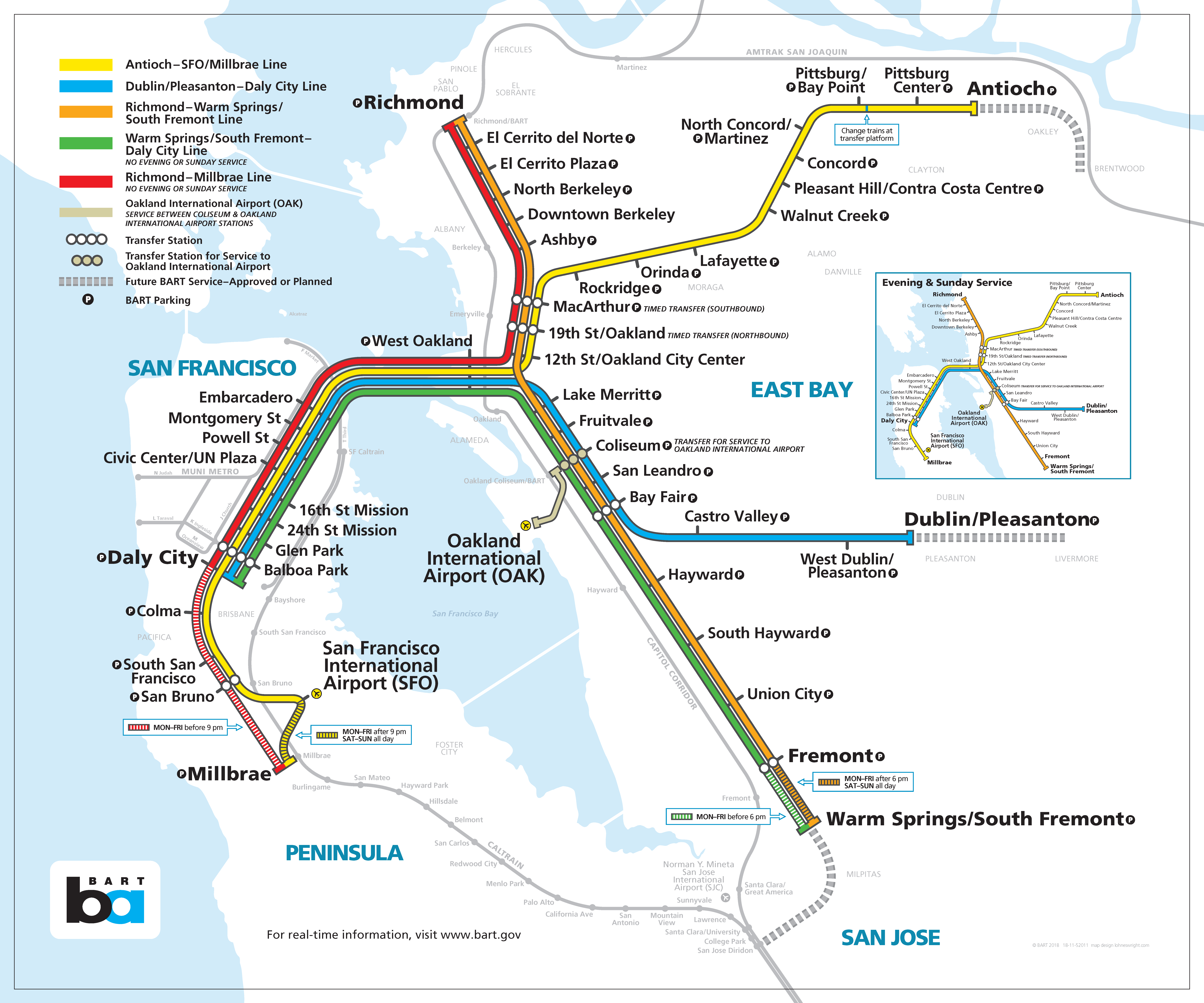 Bay Area Rapid Transit Logo - List of Bay Area Rapid Transit stations - Wikiwand