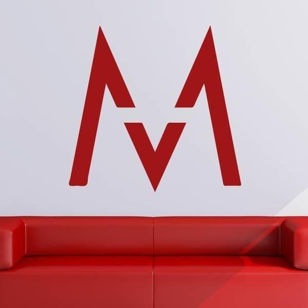 Maroon 5 Logo - Maroon 5 M Band Logo Wall Art Sticker (AS10271) | eBay