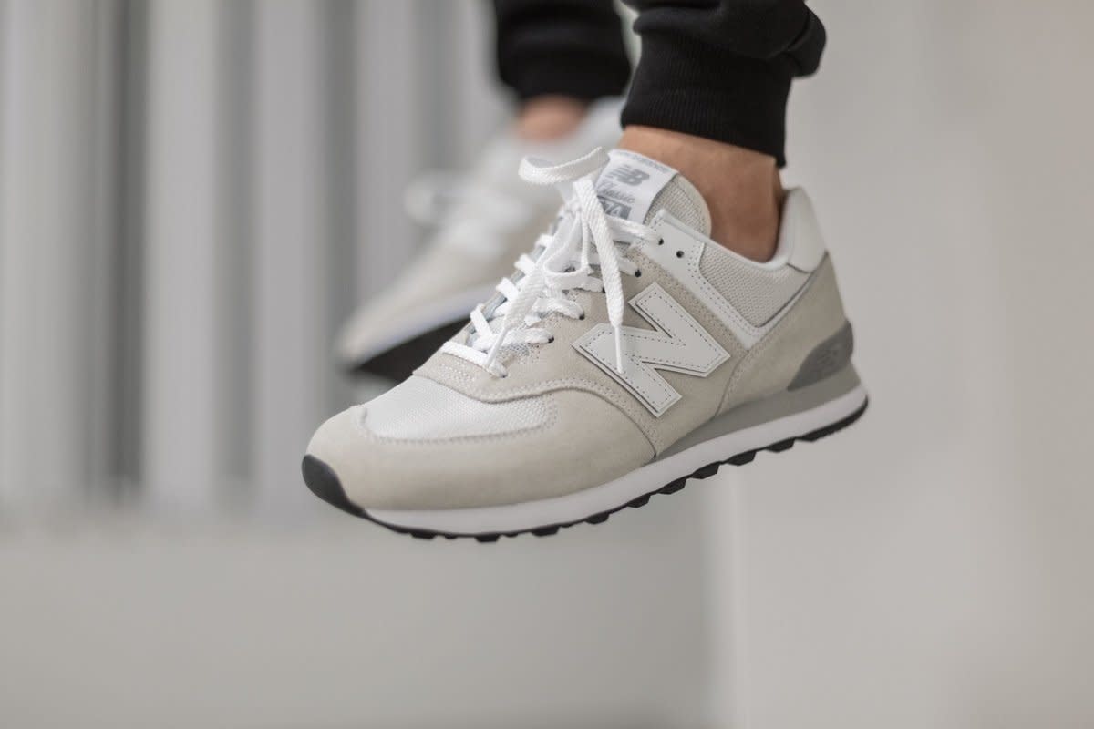 Cool New Balance Logo - New Balance 574 Sneakers Get Cool New 'Nimbus Cloud' Colorway - Airows
