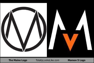 Maroon 5 Logo - Totally Looks Like