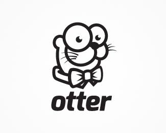 Otter Logo - otter Designed by oszkar | BrandCrowd