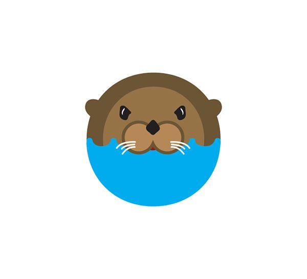 Otter Logo - Otter logo on Behance