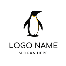 Black and White Penguins Logo - Free Penguin Logo Designs | DesignEvo Logo Maker