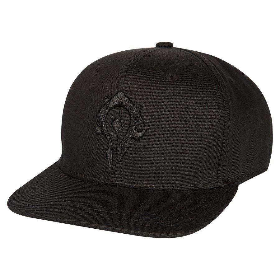 Hat World Logo - JINX : World of Warcraft Horde Blackout Snap Back Hat
