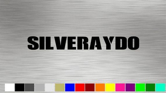 Funny Chevy Logo - Silveraydo Decal Stickers Vinyl Silverado Chevy Viral Funny | Etsy