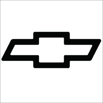 Funny Chevy Logo - Chevy Bowtie Vinyl Sticker for your wall, car or truck. | Fun Decals ...